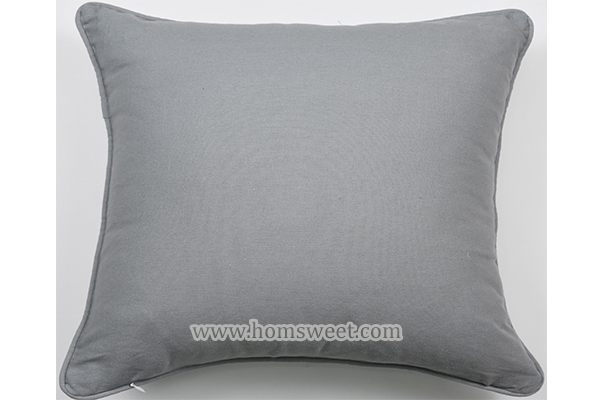 Fashion Embroidery Canvas Pillow   
