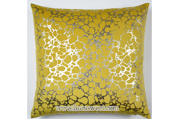 Luxury Foil Printed Velvet Pillow    