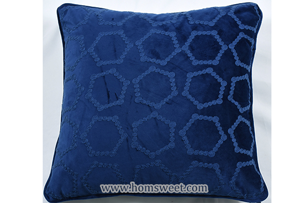 Luxury Embroidery Velvet Pillow       