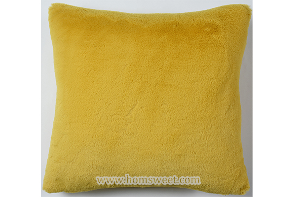 Super Soft Faux Rabbit Pillow          