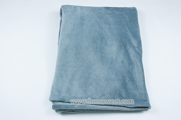 Hot Selling Solid Mink Fleece Throw