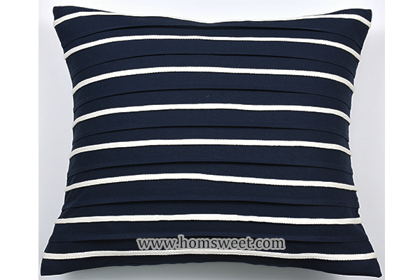 Fashion Stripe Line Canvas Pillow