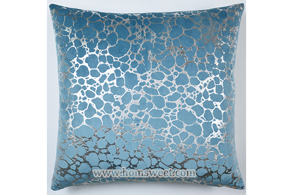 Luxury Foil Printed Velvet Pillow