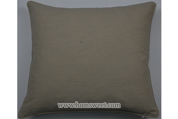  Fashion Embroidery Canvas Pillow  