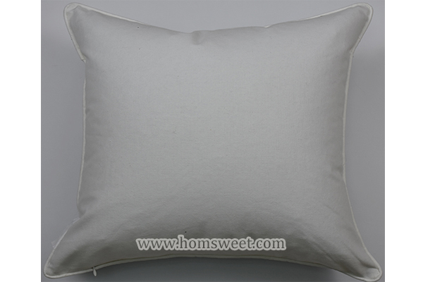 Fashion Embroidery Canvas Pillow 