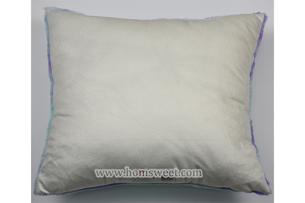 Pad Dyeing PV Plush Pillow 