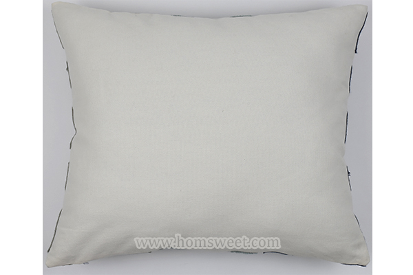 Fashion Embroidery Canvas Pillow
