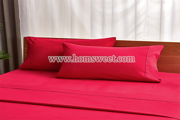 Elegant Solid Microfiber 4pc Sheet Set