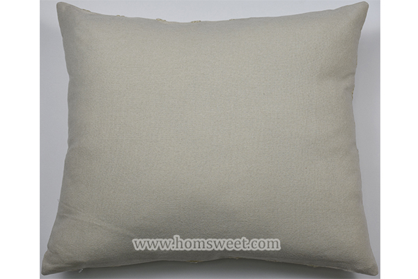 Fashion Embroidery Canvas Pillow   