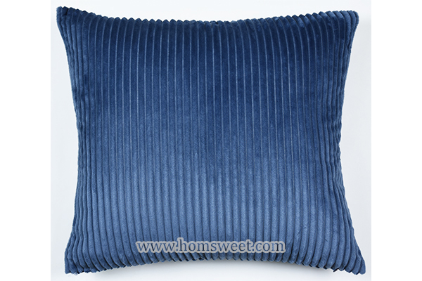 Fashion Jacquard Mink Fleece Pillow